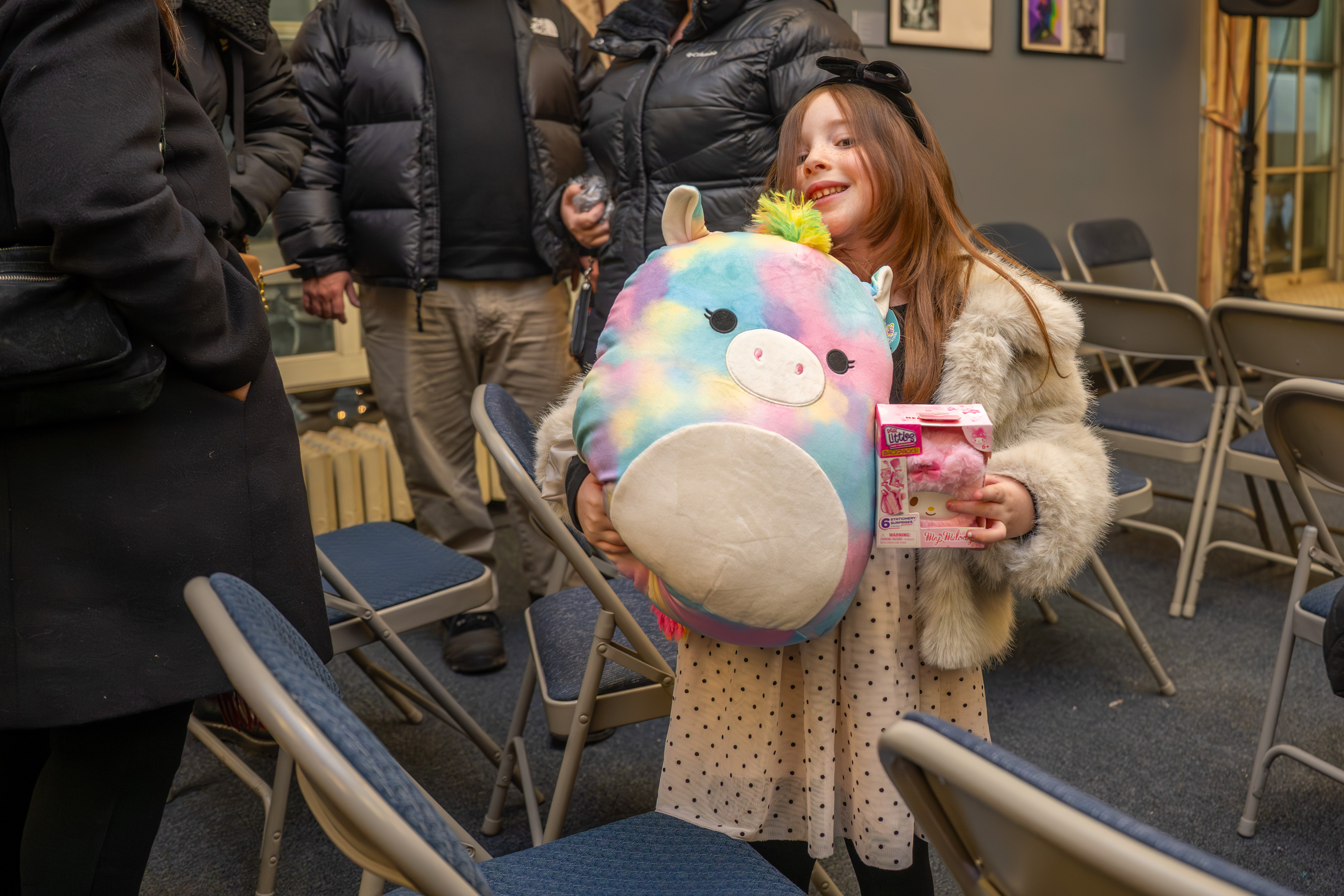Hundreds gather at Staten Island Borough Hall for the 54th annual menorah lighting hosted by Borough President Vito Fossella, District Attorney Michael McMahon, and the Council of Jewish Organizations on Monday, December 15, 2025. (Owen Reiter for the Advance/SILive.com)