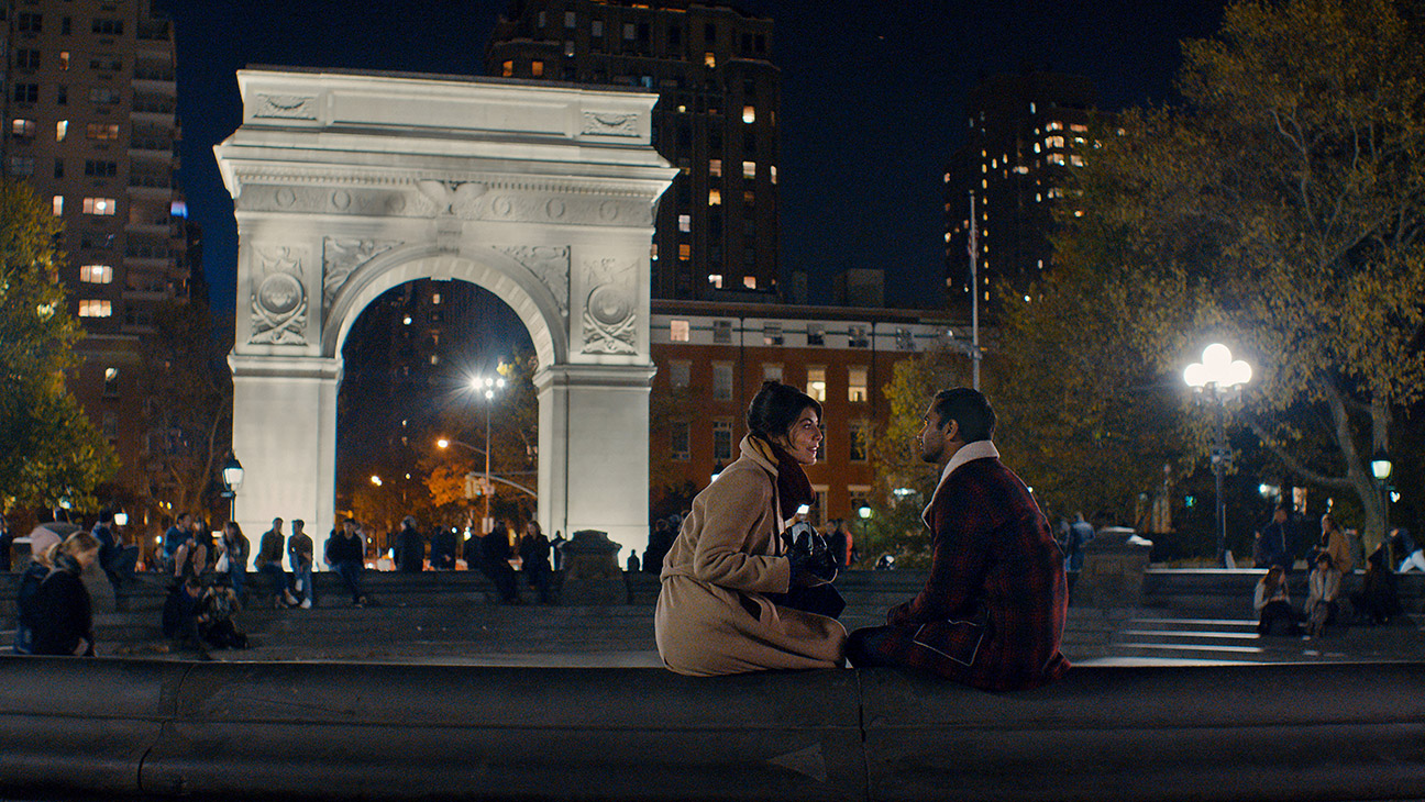 Master of None, (from left): Alessandra Mastronardi, Aziz Ansari, 'Buona Notte', (Season 2, ep. 210, aired May 12, 2017)