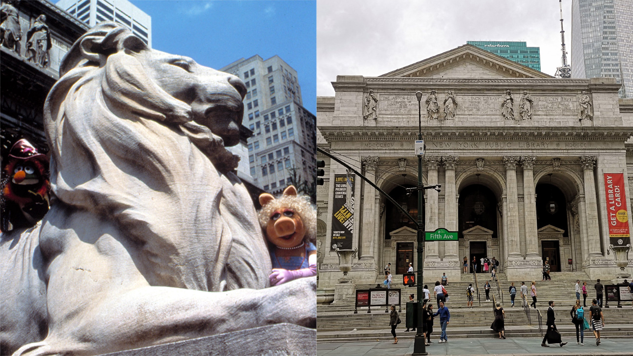 Muppets Take Manhattan and New York Publicity Library