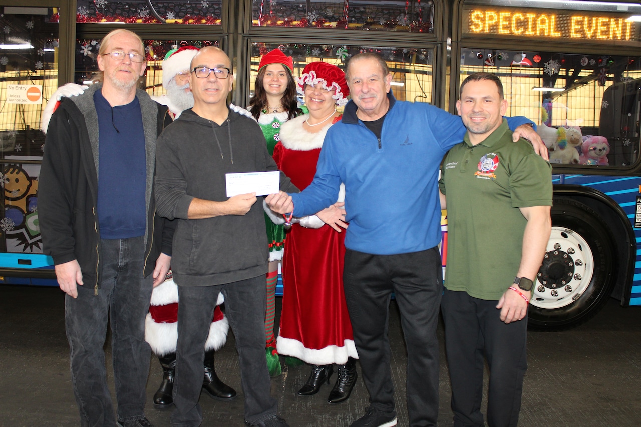 Santa's Express: MTA bus delivers holiday cheer to hospitalized Staten Island kids