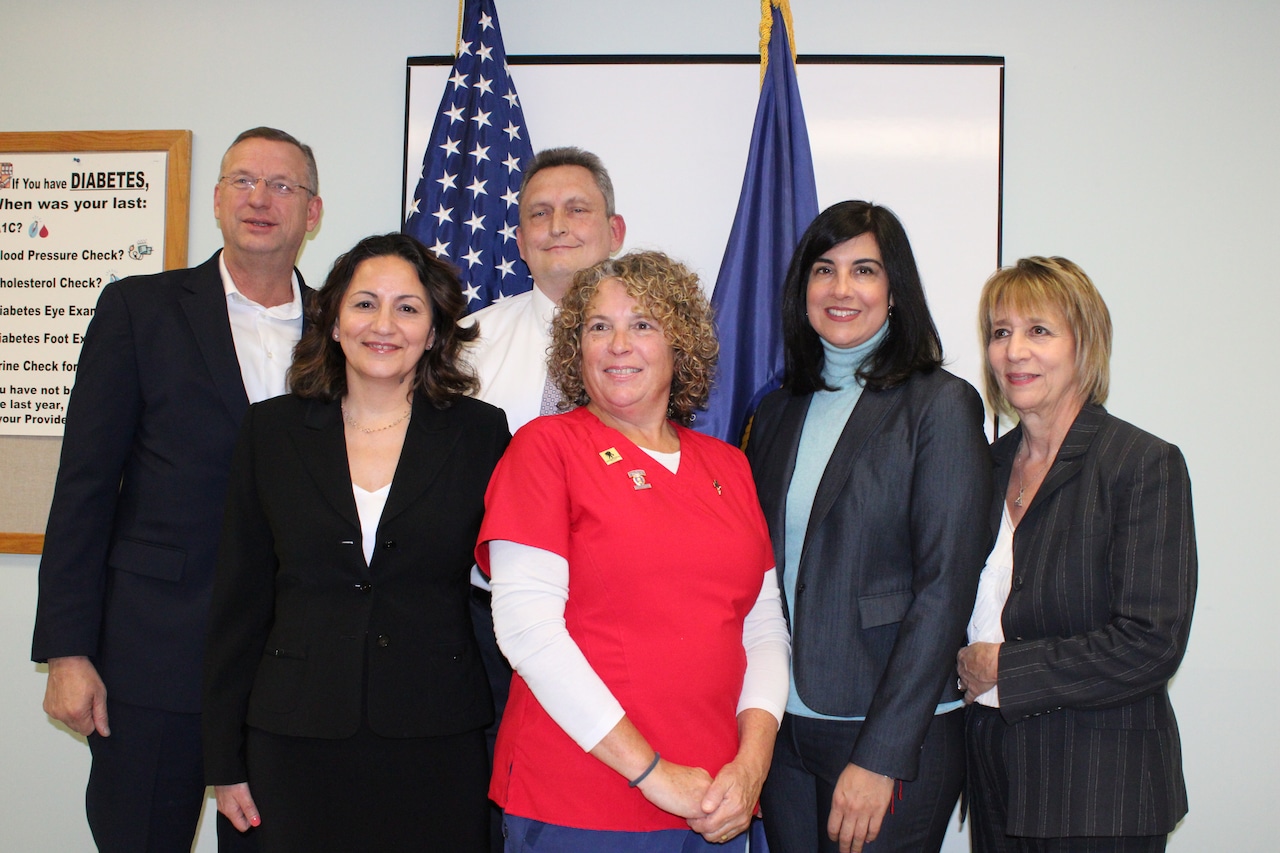 Secretary Collins meets with local veterans, Rep. Malliotakis
