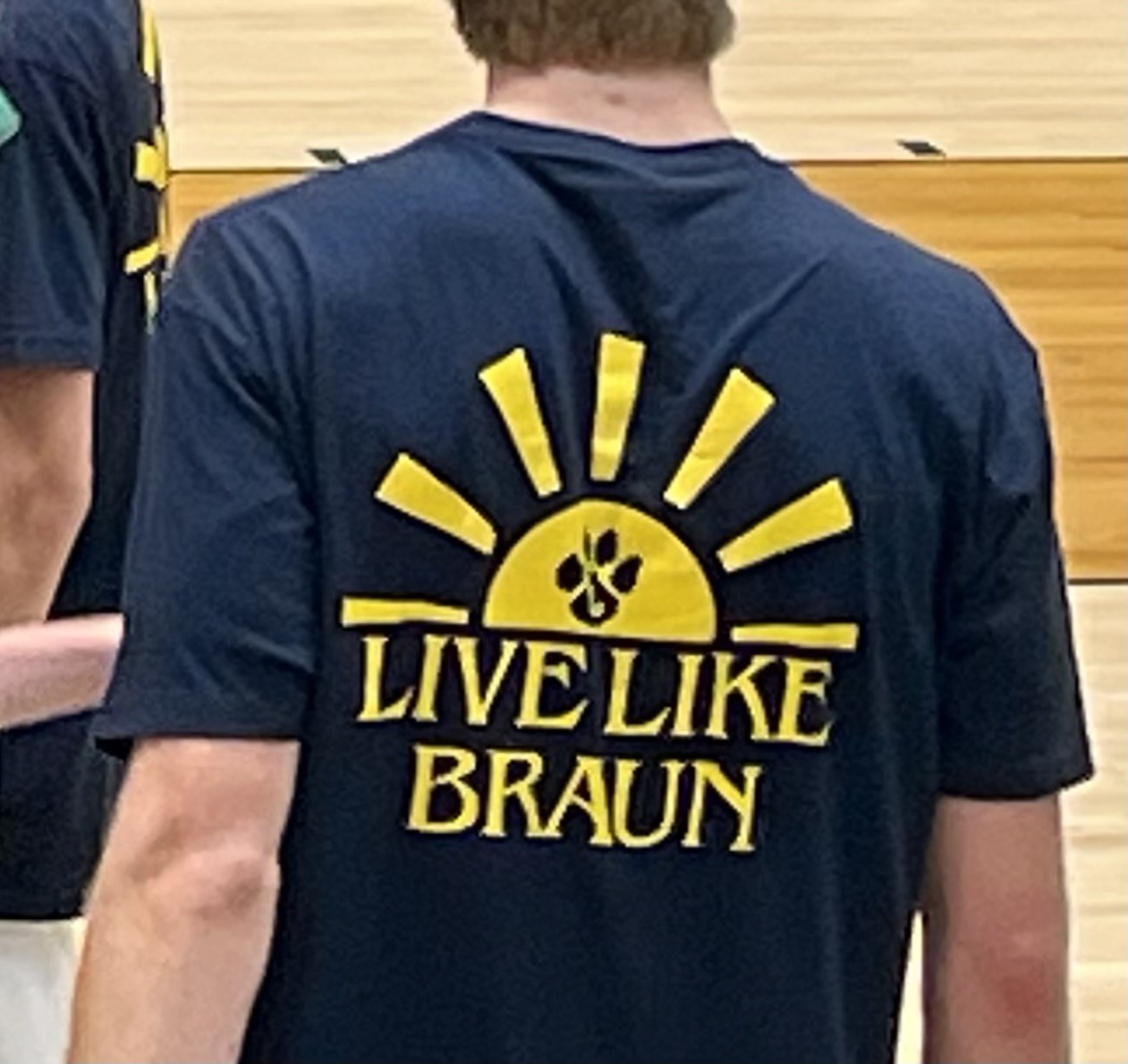 Players on the Mira Costa boys volleyball team wore T-shirts...