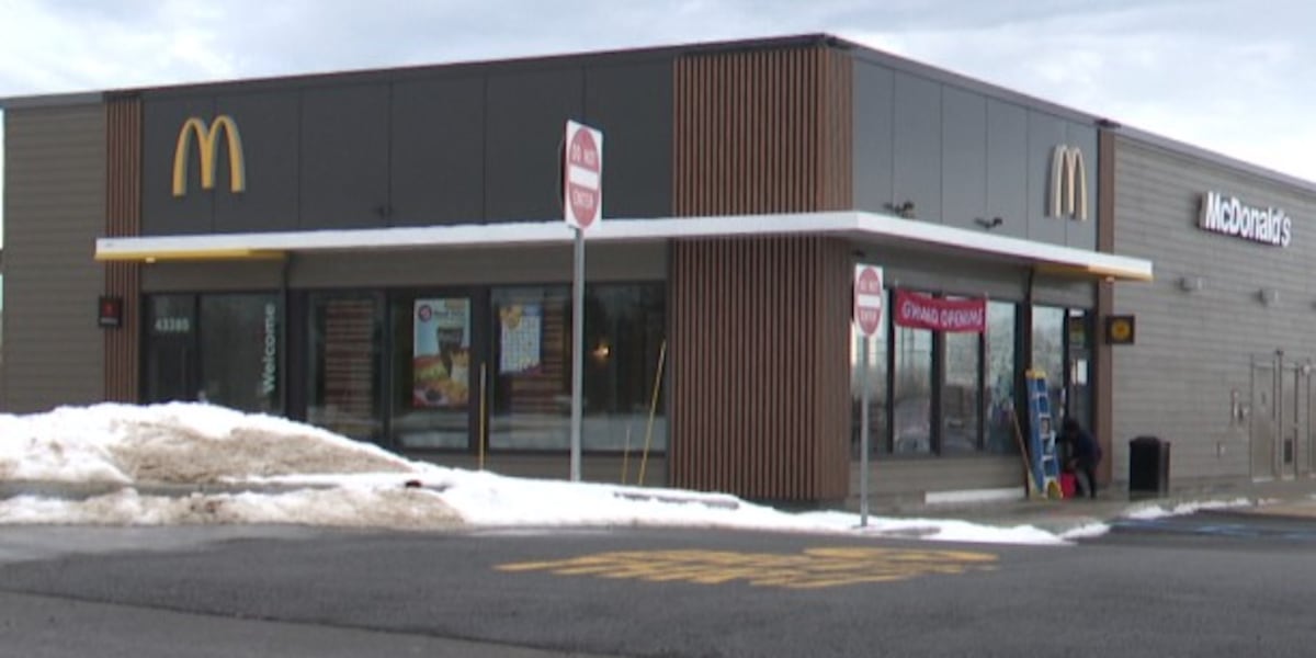 ‘First of its kind’ McDonald’s opens in town of Alexandria