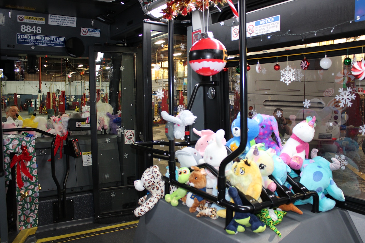 Santa's Express: MTA bus delivers holiday cheer to hospitalized Staten Island kids