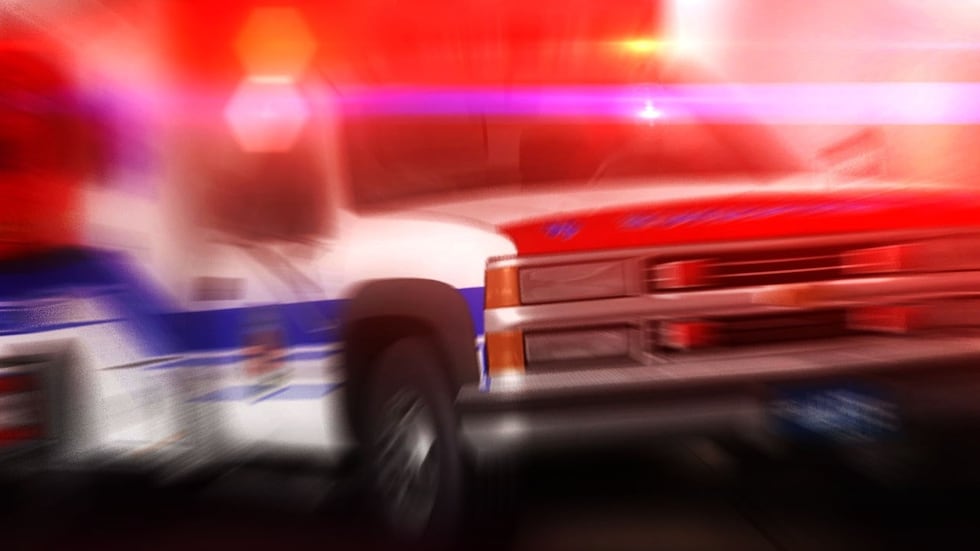 A man was taken to an area hospital after he was injured in a Monday morning crash in...