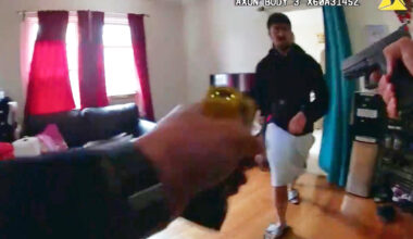 This image made from New York Police Department body camera footage released by the New York Attorn...