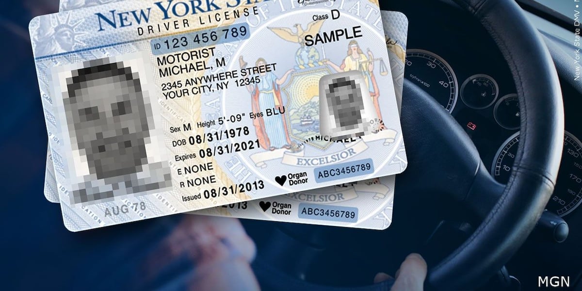 Points on driver’s licenses going up in NY