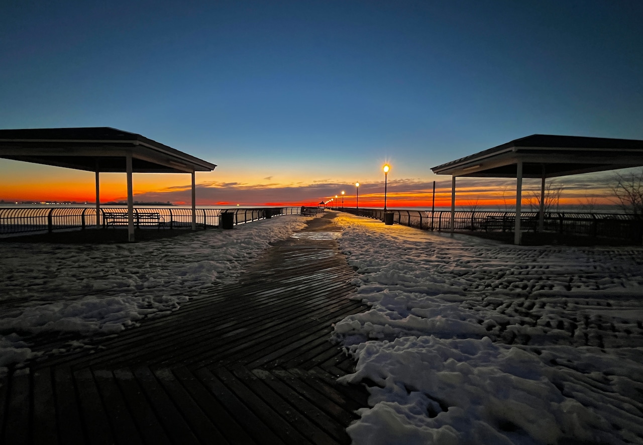 Sunrise on Staten Island