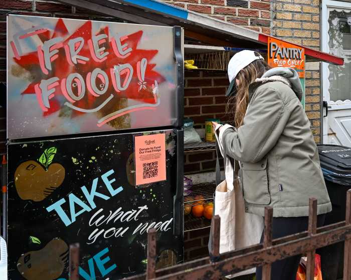 SNAP freeze community fridge