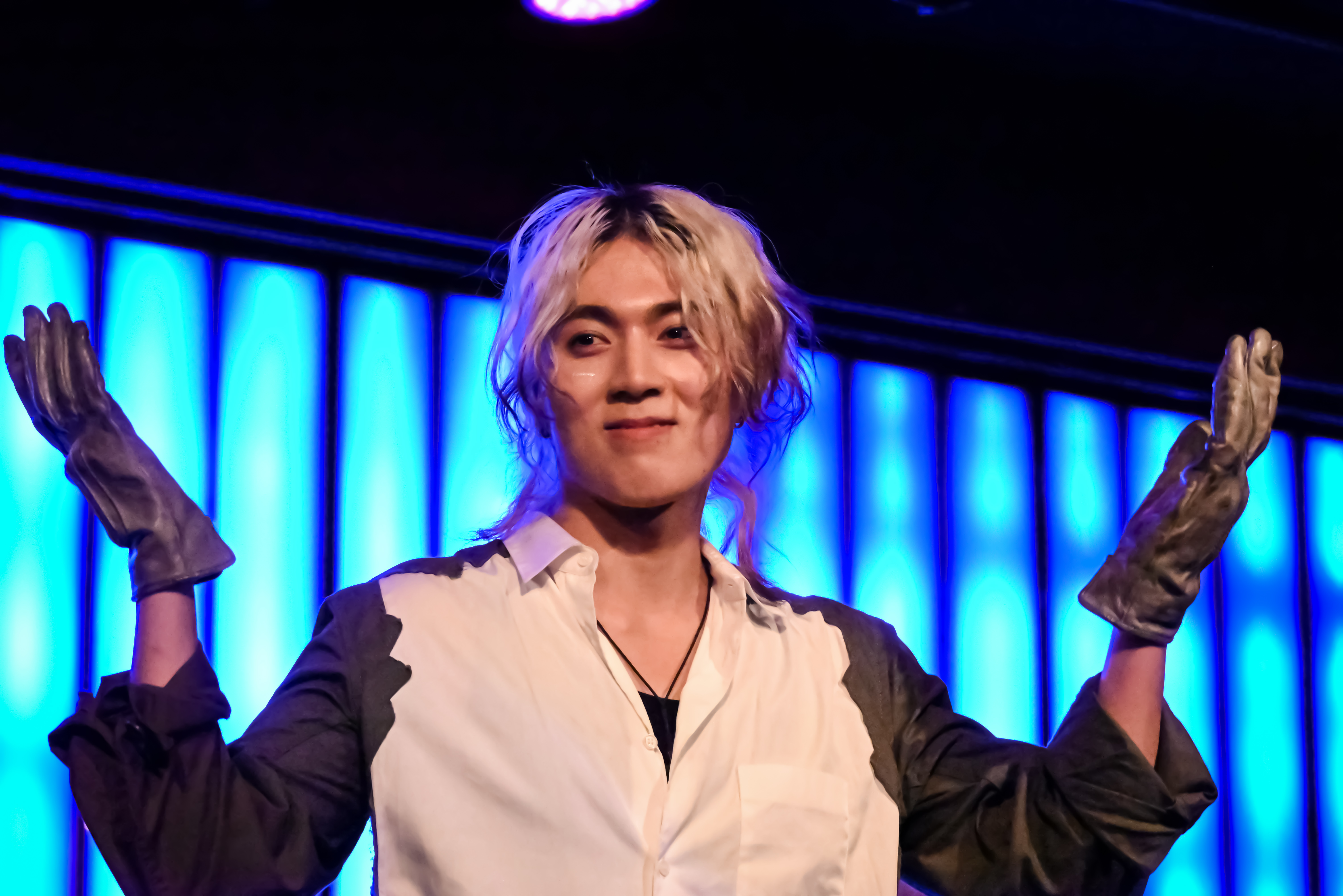 JUSTB member Sangwoo.