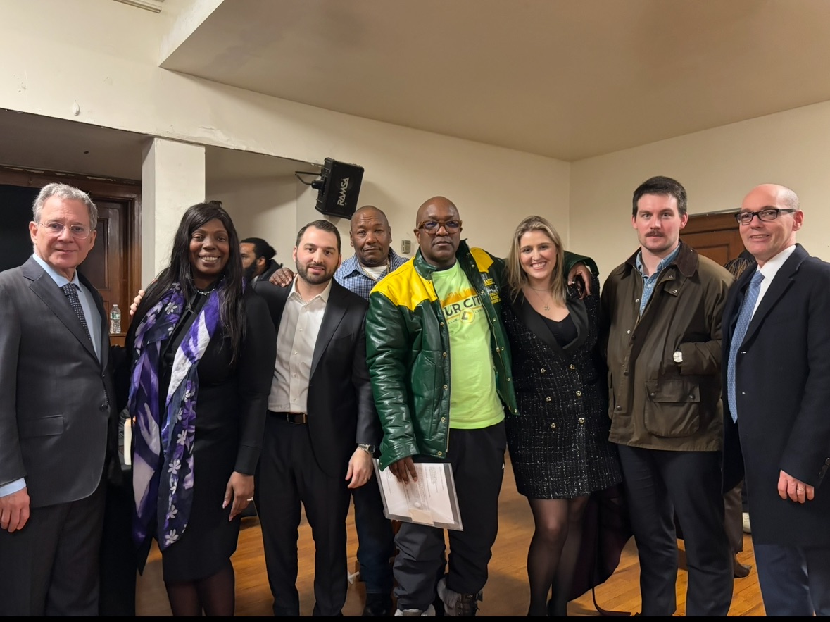 Former AG ﻿Eric Schneiderman, Assemblywoman Latrice Walker, Attorney Nicholas Liakas, Derrick Hamilton, John Ramsey, Attorney Cassandra Rhome, Attorney Adam Strychaluk, Attorney Craig Phemister.
