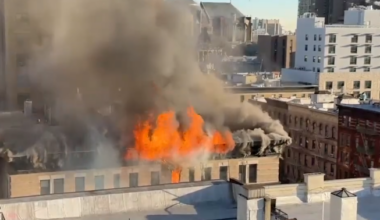 3 residents, 3 firefighters hurt in 4-alarm Manhattan apartment building fire