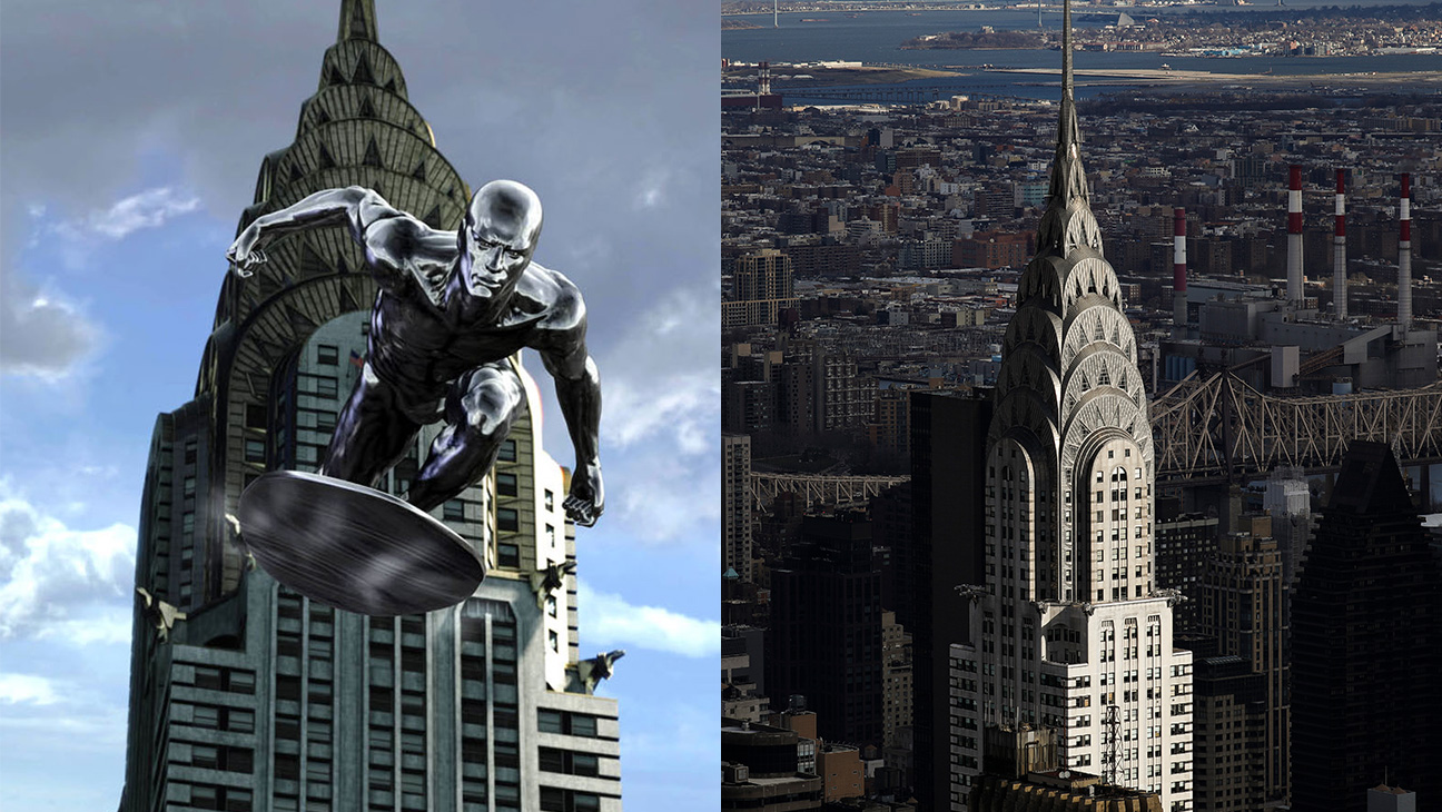 Fantastic Four: Rise of the Silver Surfer and Chrysler Building