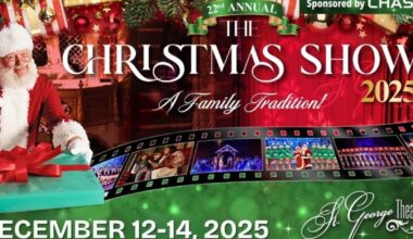 St. George Theatre's THE CHRISTMAS SHOW Starts Run December 12