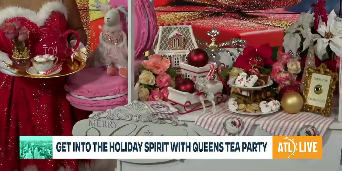 Get into the Holiday Spirit with Queens Tea Party