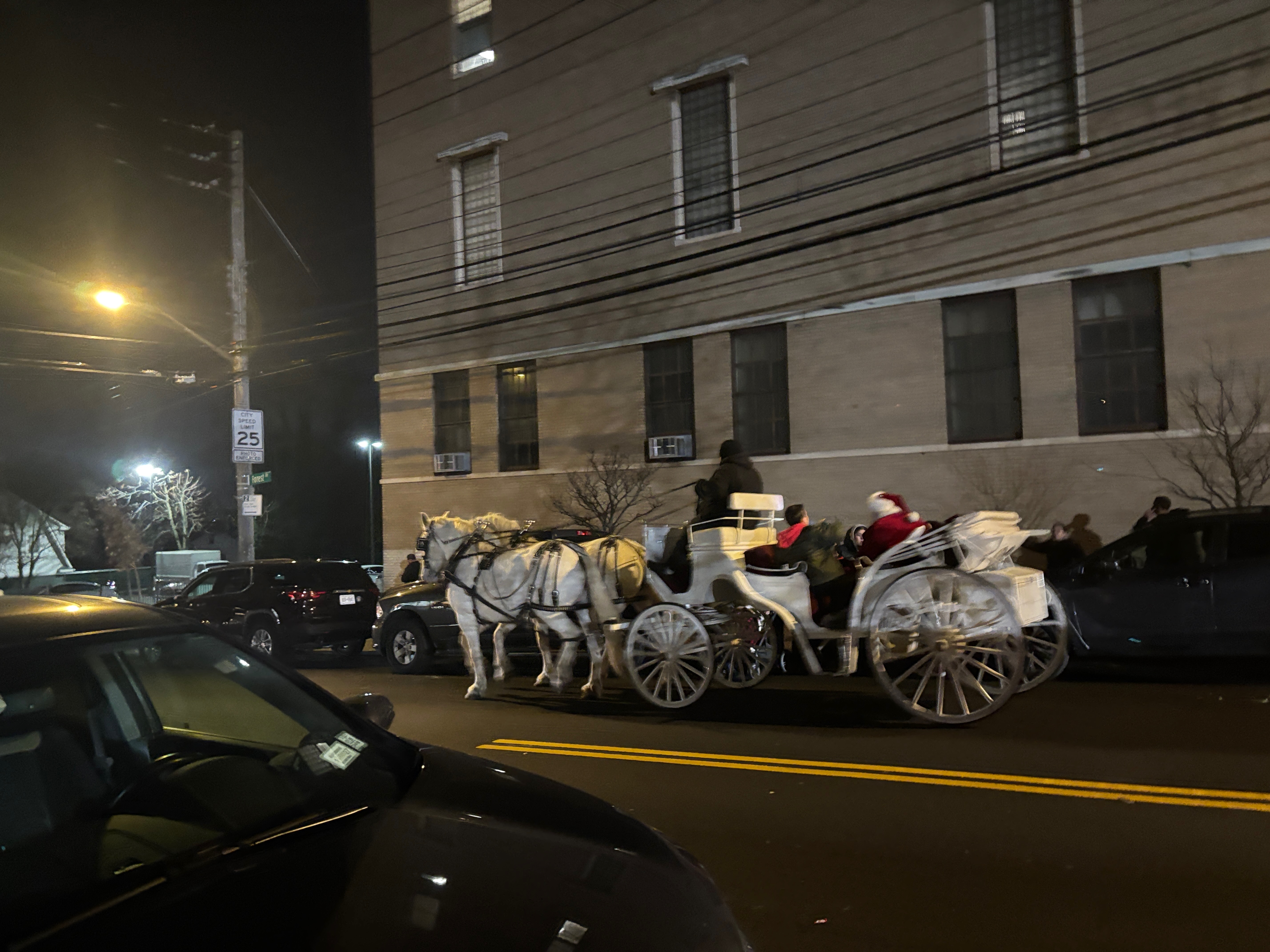 Forest Avenue's 20th annual Holiday Stroll featured Santa, a Cold Supermoon, and heartfelt testimonials about the tight-knit West Brighton community.