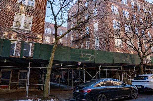 A 15-month-old girl was rushed to Harlem Hospital with burns to her neck and face and also suffering from smoke inhalation after a fire broke out inside a ground floor apartment at 1040 Anderson Avenue in the Bronx on Wednesday, December 17, 2025. (Theodore Parisienne / New York Daily News)