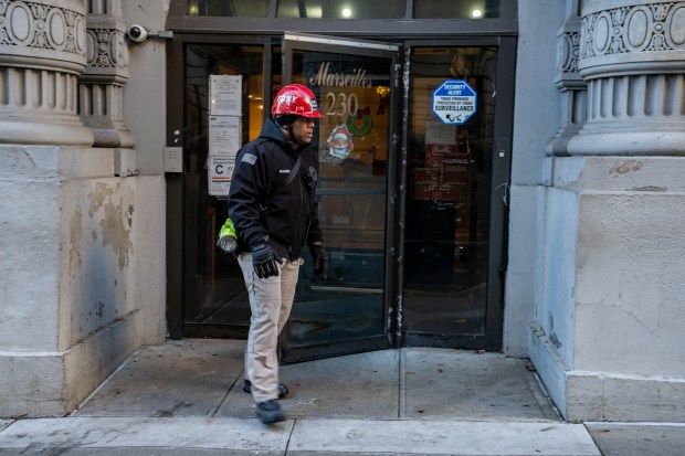 An 83-year-old woman died after a fire broke out in her apartment in this building on the Upper West Side on Friday. (Theodore Parisienne / New York Daily News)