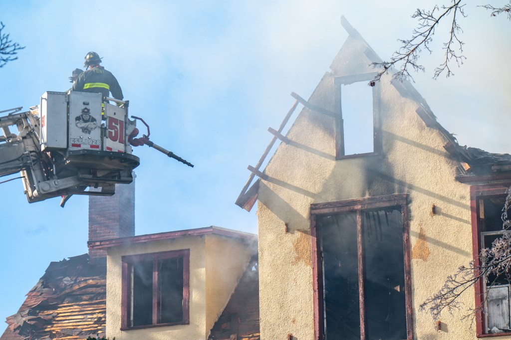 Fire guts vacant $3.3 million Riverdale, Bronx, mansion