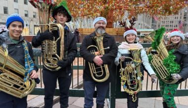 Carmel students perform at Rockefeller Center