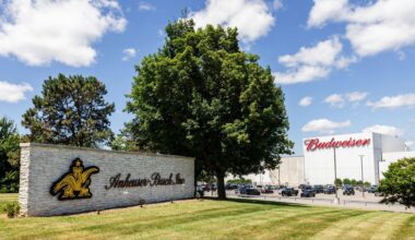 The Anheuser-Busch facility in Baldwinsville.