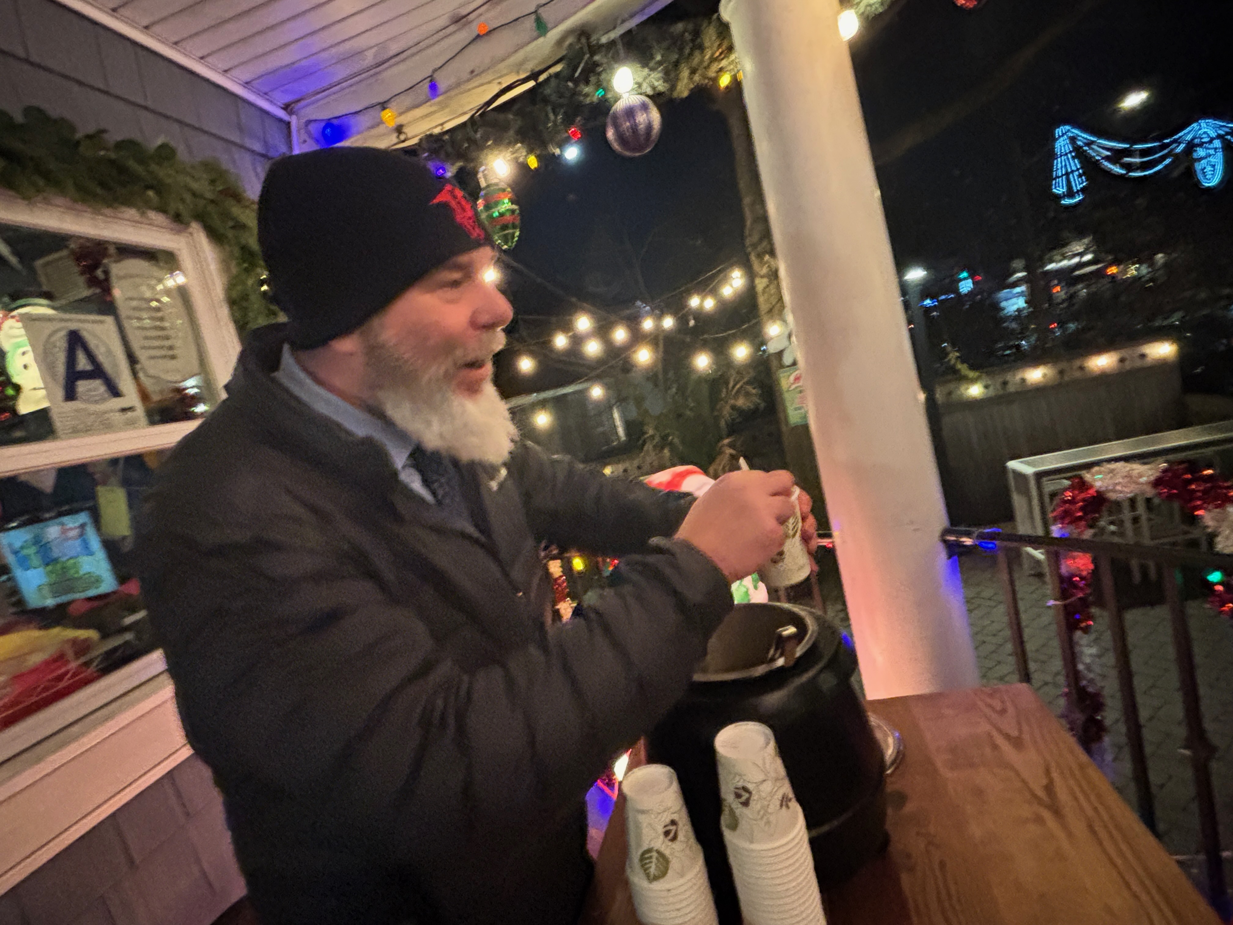 Forest Avenue's 20th annual Holiday Stroll featured Santa, a Cold Supermoon, and heartfelt testimonials about the tight-knit West Brighton community.