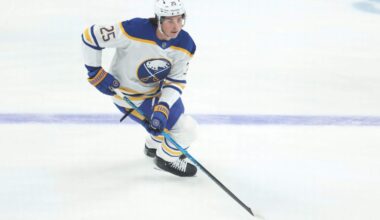 Sabres notebook: Noah Ostlund’s demotion, Owen Power’s slump, lineup shuffles