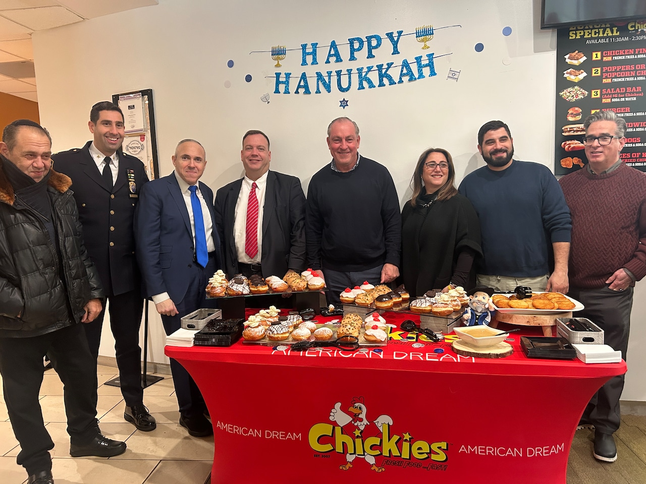 Community leaders celebrate Chanukah at Staten Island JCC
