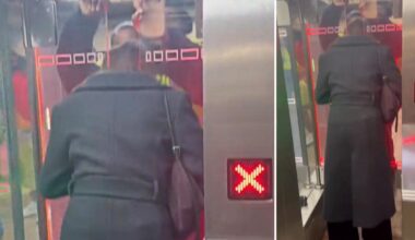 Suspected fare-beating straphanger gets stuck in new MTA turnstile gate: video