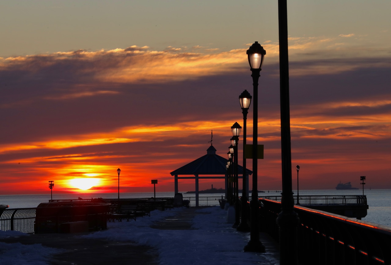 Sunrise on Staten Island