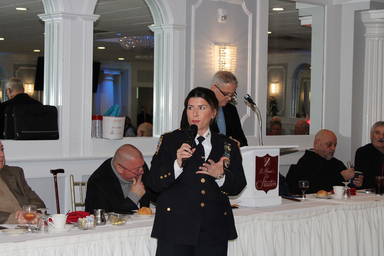 NYPD Verrazano 10-13 Association 2025 holiday luncheon