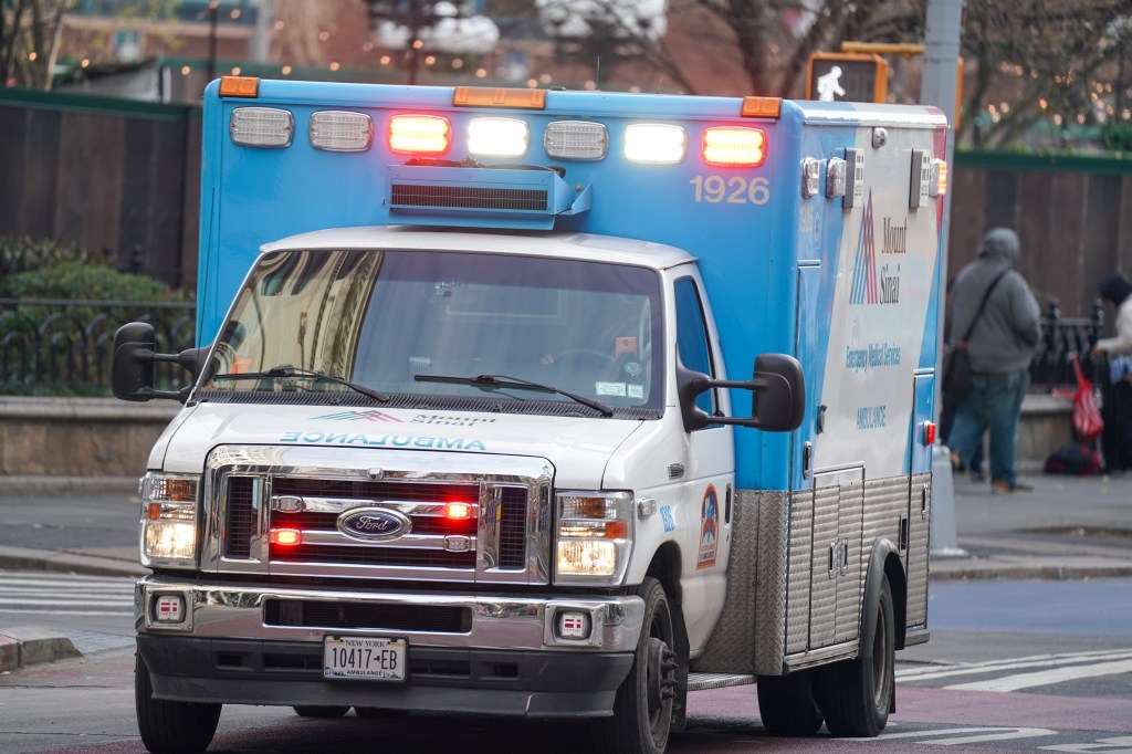 Ambulance seen leaving Union Square.
NYPD investigation of earlier stabbing. One unidentified reportedly was stabbed in back and in not likely condition. Heard also on radio, perp fled onto a Brooklyn bound L train. Occurred on platform at rear end of mhtn bound L train. 