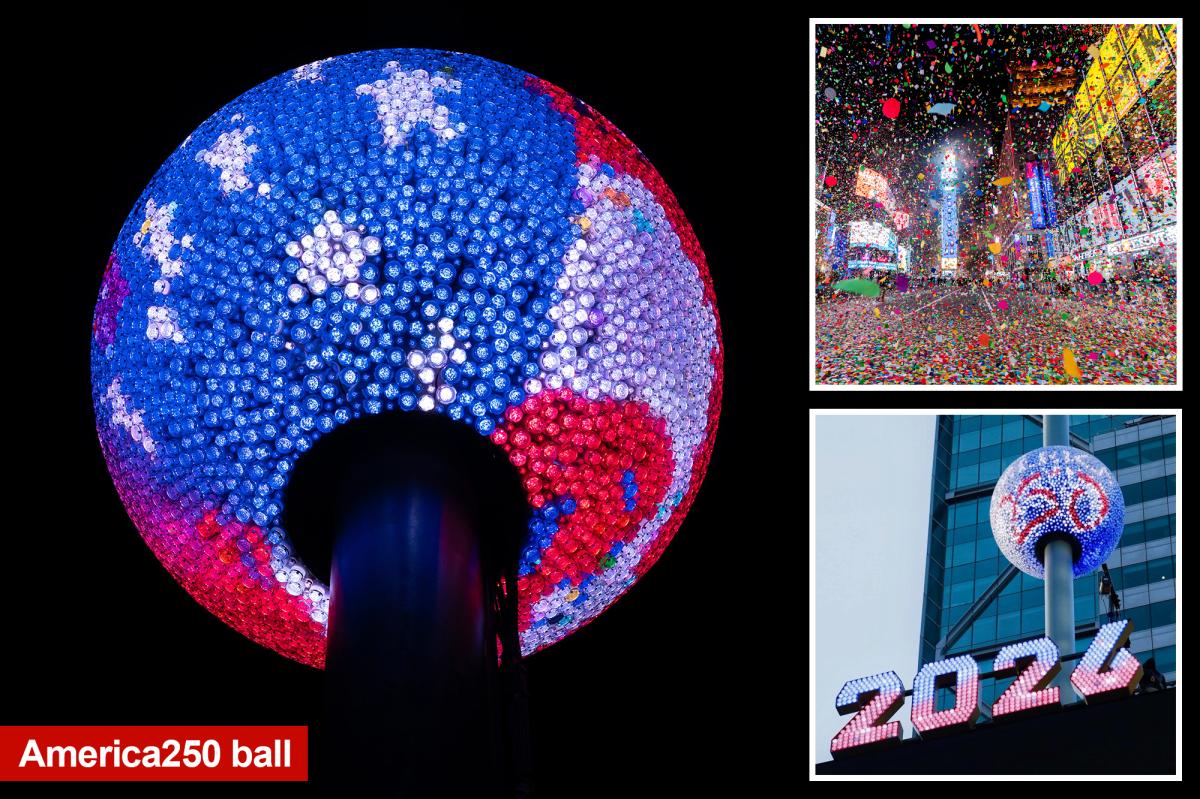 Times Square to hold second ball drop in July to mark America's 250th birthday
