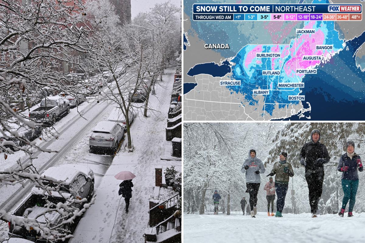 Northeast braces for second round of nasty weather following Christmas