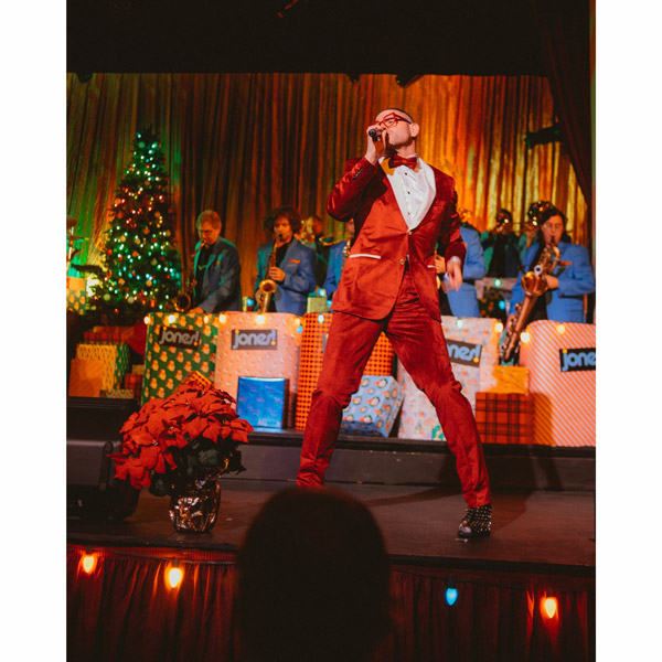 Asbury Park Theater Company presents A Big Band Holiday to Remember starring Remember Jones and his 17-piece Big Band