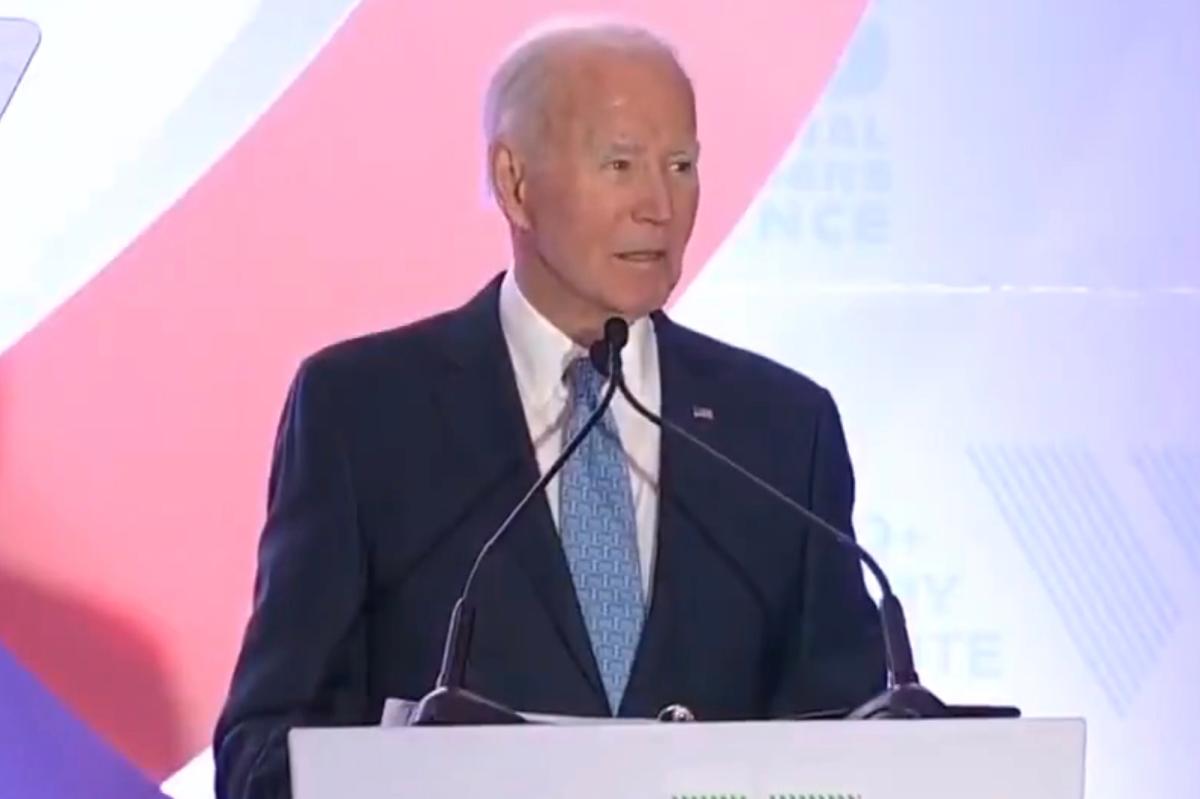 Biden suffers brutal gaffe while trying to pronounce 'America' at LGBTQ conference in DC