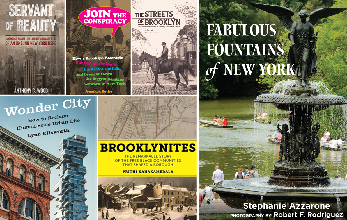 collage of brooklyn books for sale