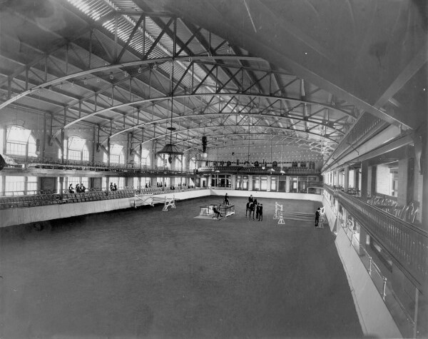 interior of riding club