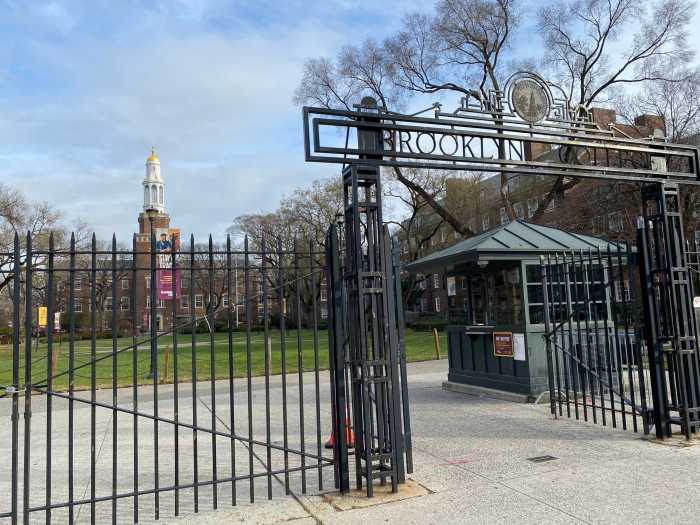 ouside of a college during the day, locted near a planned IBX stop