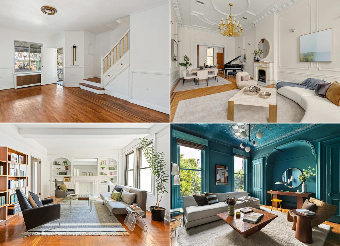 collage of brooklyn homes for sale