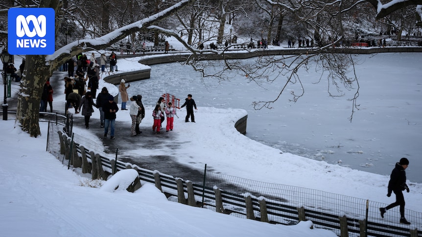 Major travel disruptions across north of United States amid heavy snowfall