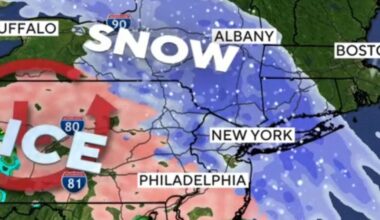 New York City and parts of the Northeast brace for a massive snowstorm