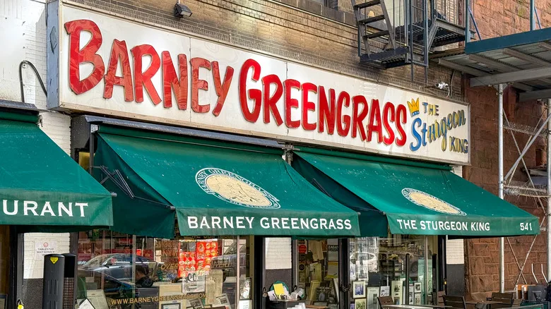 Barney Greengrass deli exterior