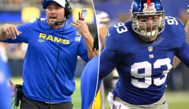 Rams fire ex-Giant Chase Blackburn after special teams debacle
