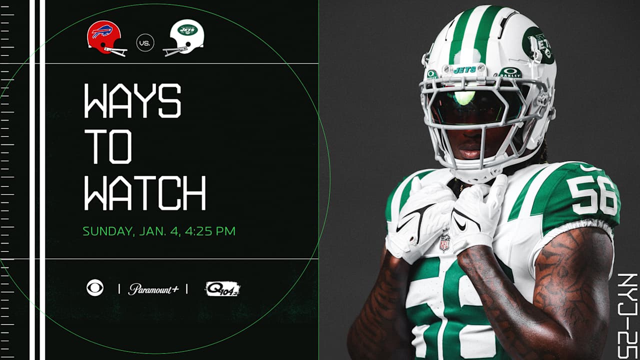 New York Jets vs. Buffalo Bills Ways to Watch, Listen and Follow
