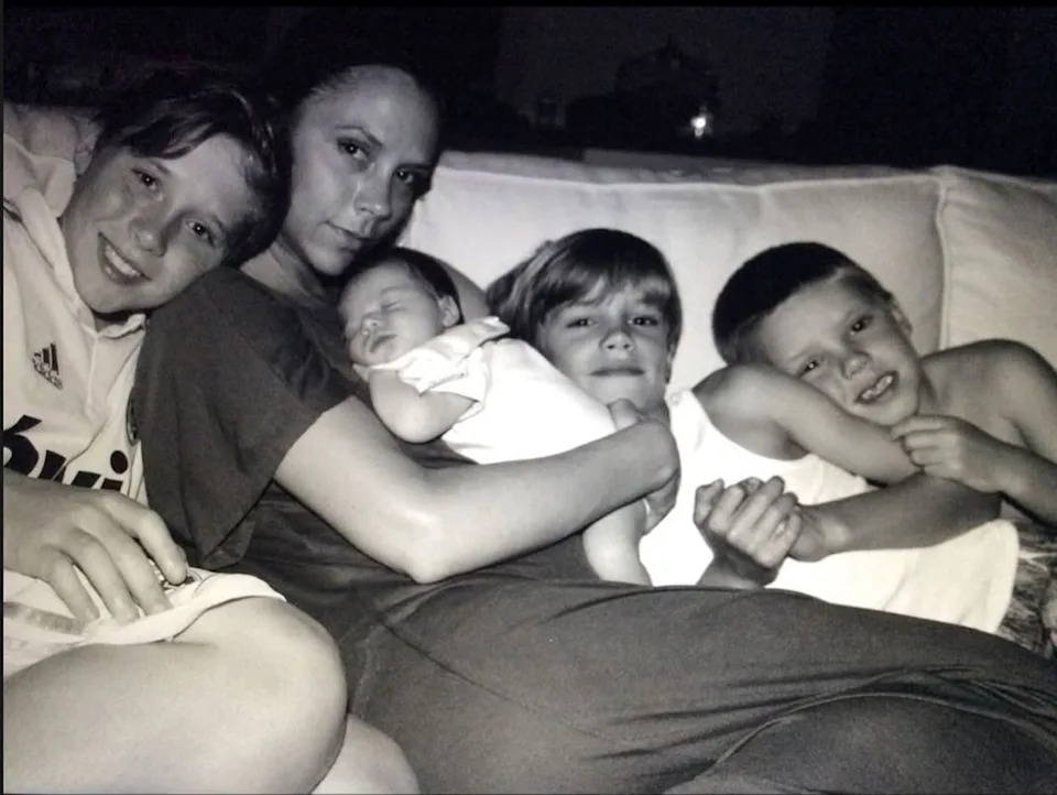 David Beckham/Instagram David Beckham via Instagram Stories on Dec. 31, 2025