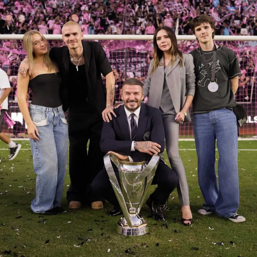 Beckham family photo