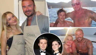 David Beckham snubs son Brooklyn in 2025 roundup as family feud rages on