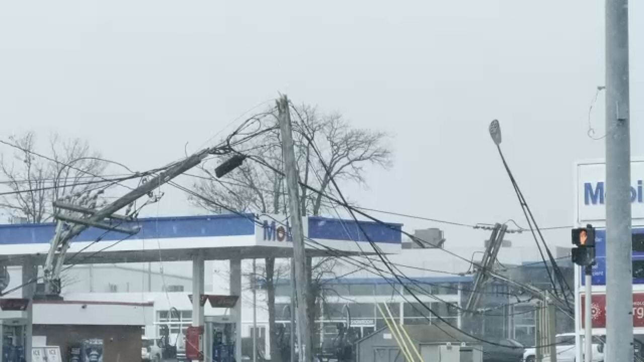 Thousands of power outages reported across upstate N.Y.