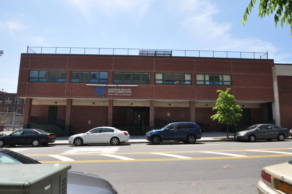 brick low scale building